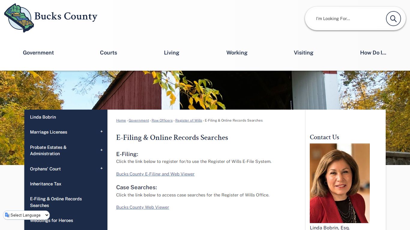 E-Filing & Online Records Searches | Bucks County, PA